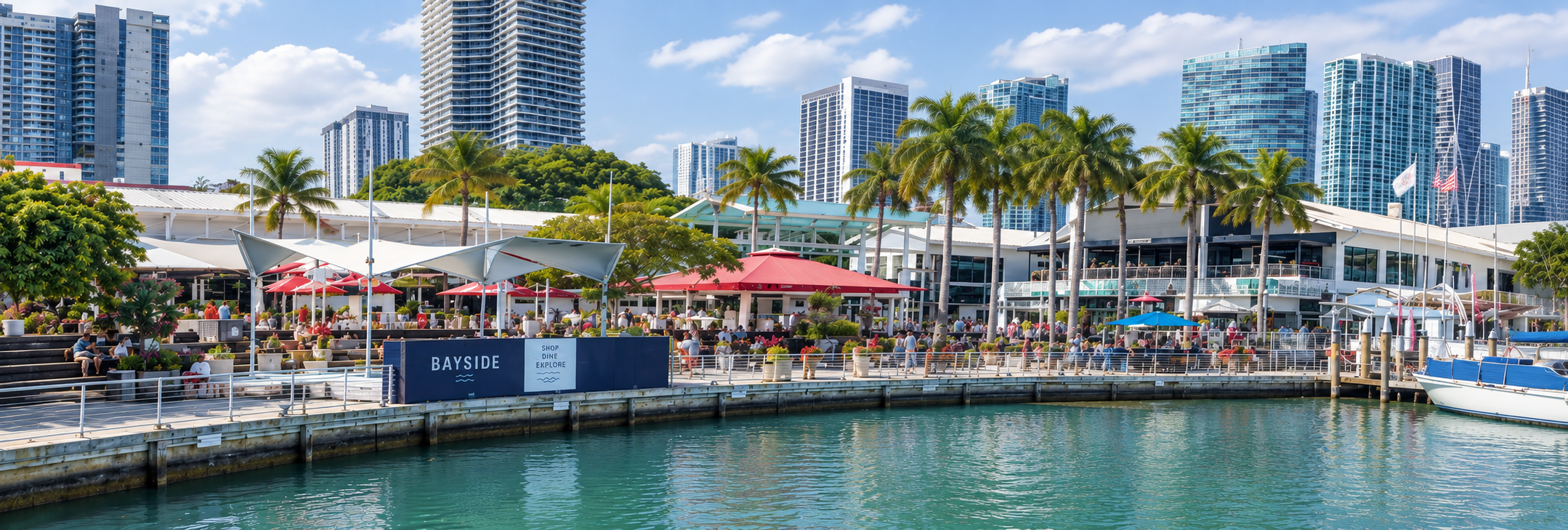 Bayside Marketplace in Miami Bayside Marketplace in Miami