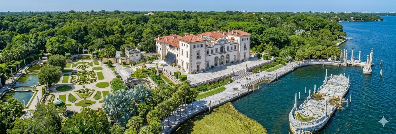 Vizcaya Museum and Gardens in Miami